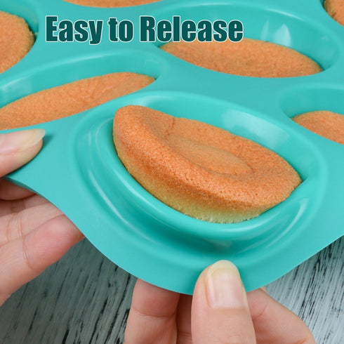 CAKETIME Silicone Muffin Pan Cupcake Pan Set - Mini 24 Cups and Regular 12 Cups Muffin Tin, Nonstick Food Grade Molds with 12 Baking Cups...