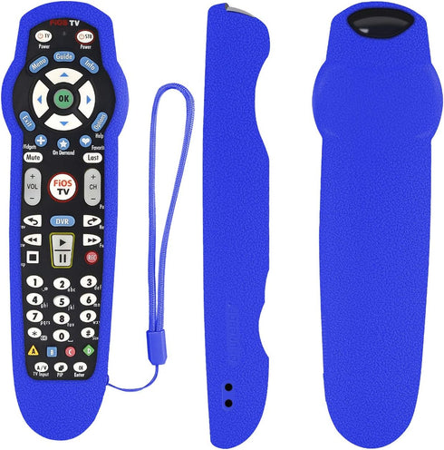Protective Silicone Remote Case for Verizon FiOS 2-Device-in-1 Version Ver 2/3/4/5 RC2655007/01 Shockproof Washable Skin-Friendly Remote Control C...