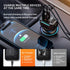 GemCoo USB C Car Charger, 80W PD36W&QC3.0 Fast Charging Car Charger Adapter Cigarette Lighter Charger Plug for iPhone 14 13 12 11, iPad, Samsung G...