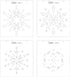 Sizzix Layered Reusable Crafts 4PK Snowflake | 664932 | Chapter 4 2022 Stencils, Mulitcolour...