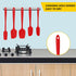 Silicone Rubber Spatula Set for Baking,Rubber Kitchen Utensils,Food Grade BPA-Free for Nonstick Cookware, Heat Resistant Spatula for Cooking & Mix...