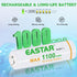 Rechargeable AAA Batteries - 1.2V Ni-MH Triple A Battery with High Capacity 1100mAh, Low Self Discharge, 1000 Cycles Rechargeable 3A Battery for N...