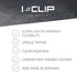 I-CLIP, Premium Men's Leather Wallet, Versatile Changeable Money clip, Secure Card Holder, Compact Men's Wallet Minimalist, Sleek Slim Design, Per...