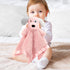 Puppy Baby Security Blanket for Toddler Infant Newborn Boys and Girls Soft Lovey Stuffed Animal with Plush Fabric and Satin Backing, Lovely Snuggl...