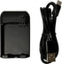 Digital Camera Battery Charger for 3.7V 700mAh NP-6L Rechargeable Lithium Battery (NP-6L Battery Charger)...