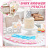 36 Pieces Bridal Shower Pencils Golf Pencils with Erasers Half Pencils Pre Sharpened 4 Inch Wedding Pencils 2 HB Mini Hexagon Pencils for Kids Bab...