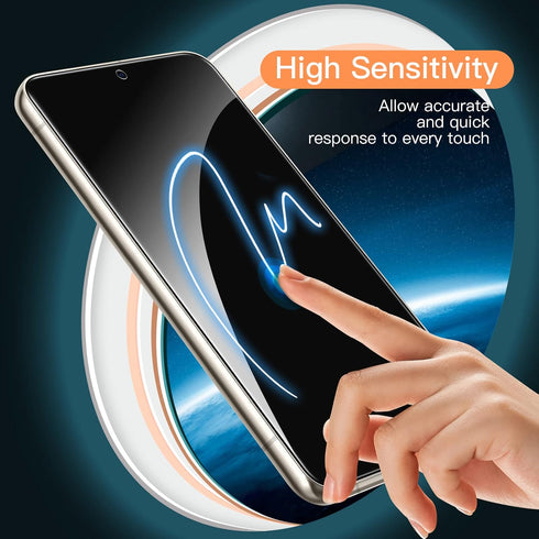 JETech Screen Protector for Samsung Galaxy S23 5G 6.1-Inch, Tempered Glass Film, Fingerprint ID Compatible, HD Clear, 3-Pack......