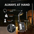4 Stage Knife Sharpener Tool with Professional 800 Grit Whetstone, Premium Kitchen Knife Sharpener, Manual Knife Sharpener, Blade Sharpener, Sciss...