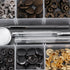 40 Sets Snap Button, Metal Popper Button Press Studs Fastener 6 Color Clothing Snaps Kit for Leather Craft Tool with Storage Box(633#12MM)...