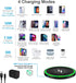 Motorola Wireless Charger Fast Charging Pad for Moto Edge 50 Ultra Pro 2024,Moto G 5G,Moto Razr,15W Wireless Charger with QC3.0 Power Adapter Bloc...