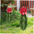 Decorative Garden Inserts Metal Cactus Stake Easter Yard Sign Lawn Ornaments Cactus Yard Art Plant Pick Yard Ornament Plants for Outside Lawn Deco...