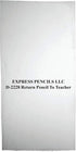 Express Pencils D2228 Return Pencil To Teacher - 36 Qty Package - Teacher Pencils...
