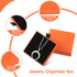 2Pcs Jewelry Gift Box Bracelet Gift Boxes Cardboard Jewelry Box Square Necklace Earring Bracelet Gift Box Kraft Organizer Storage Box for Jeweller...