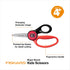 FISKARS® Magic Morph Kids Scissors - Image Moves when Tilted - Pointed-tip for Ages 4+ - Fun Ninja Design - Back to School Supplies...