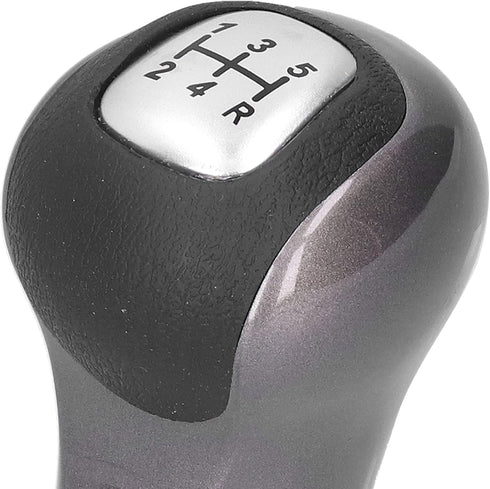 Gear Shifter Shift Lever, 5 Speed MT Gear Shift Knob Stick Fit for Honda Civic DX EX LX 2006?2011 OE:54102?SNA?A01(Silver)...