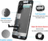 for iPhone 8 Screen Replacement Black Full Assembly 4.7" 3D Touch LCD Display Screen Digitizer for A1863, A1905, A1906 with Front Camera+Earpiece+...