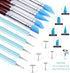 Yagugu Silicone Clay Sculpting Tool - 10Pcs Modeling Dotting Tool for Pottery Craft, Rock, Nail, Blending, Drawing...