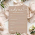 Bridal Shower Games Cards, Advice for The Happy Couple, Bridal Shower Games 25 Guests, Engagement Party Wedding Games for Guests, Minimalist Brown...