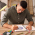 Arteza Double Outline Markers, 16 Colours, Gold Marker Pens, Create Metallic Lines with Vivid Colour Outlines, Work on Cards, Paper, and Canvas...