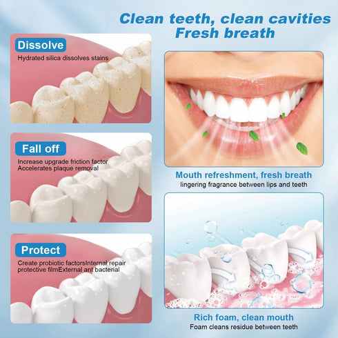 SP-8 Ultra Whitening Toothpaste, SP8 Probiotic Toothpaste, Sp 8 Toothpaste, Fresh Breath, Deep Cleaning Care(2PCS)...