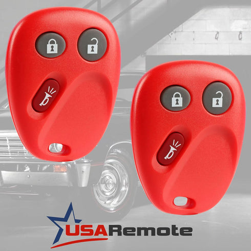 Key Fob Keyless Entry Remote fits Chevy Tahoe Suburban Silverado Avalanche Equinox SSR/GMC Sierra Yukon/Cadillac Escalade/Hummer H2 / Pontiac Torr...