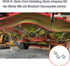 3PCS X- Blade Dual Mulching Blade Adapters Kit w/o Blades Fits All Standard Commercial Mower...