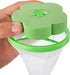 4 Pieces Reusable Washing Machine Lint Catcher Household Washing Machine Lint Mesh Bag Hair Filter Net Pouch Washer Hair Catcher (Green, Blue)...
