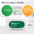 4 Pack Fridge Deodorizer, Refrigerator and Freezer Deodorizer Odor Eliminator Reusable, Unscented Activated Carbon Odor Absorber and Moisture for ...