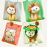 Cat Out Bag, Cute Cozy Cartoon Hands Free Show Head Cat Sling Carrier, Cat Restrainer Shoulder Bag for Outdoor Travel (Denim, Medium)...
