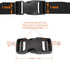10 Yards 1'' Nylon Webbing Straps 8 Pcs Quick Side Release Buckles for 1inch Strap, 16 Pcs Tri-Glide Slides Flat Plastic Buckle Clips, 8 Pcs Metal...