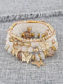 Bohemian Bracelets for Women Gold Beaded Stackable Stretch Bracelet Set Butterfly Elastic Multilayer Colorful Charm Bracelets Summer Beach Jewelry...