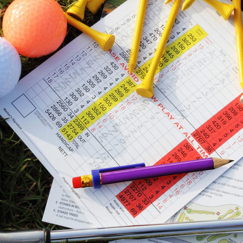 Outus 72 Pcs Golf Pencils Half Pencils with Eraser Baby Shower Pencils Mini Pencils for kids for Baby Shower Bridal Shower Wedding Golf School Off...