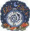 Fall Back Beaded Counted Cross Stitch Ornament Kit Mill Hill 2019 Autumn Harvest MH181922...