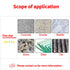 Electroplated Diamond Hand Polishing Pads for Glass Granite Marble Concrete Sanding Blocks for 60 Grit...