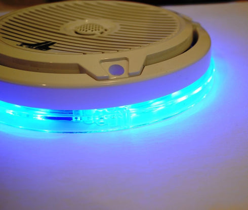 LED Speaker Ring - Color Changing - Marine Grade - Compatible with 7.7" JL Audio Marine Speakers - M770 MX770 - Pre-Drilled Holes...
