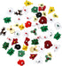Buttons Galore Christmas Super Value Pack Craft Buttons, Red 50 Pack...