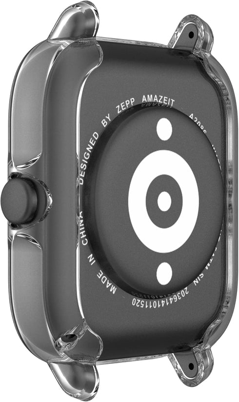 Cases Compatible with Amazfit GTS 3 Smartwatch Men Women Watch Case Soft TPU Shockproof Bumper Cover Screen Protector Case for Amazfit GTS 3 (Blac...