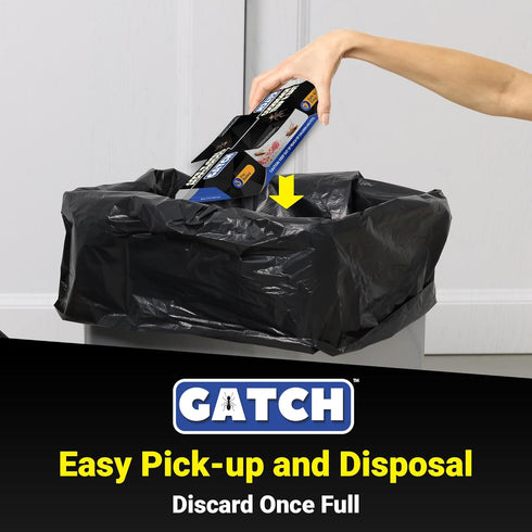 GATCH Roach Traps Indoor (12 Pack), Sticky Baited Cockroach Traps, Roach Killer Indoor Infestation, Adhesive Glue Traps for Roaches, Insects, Home...