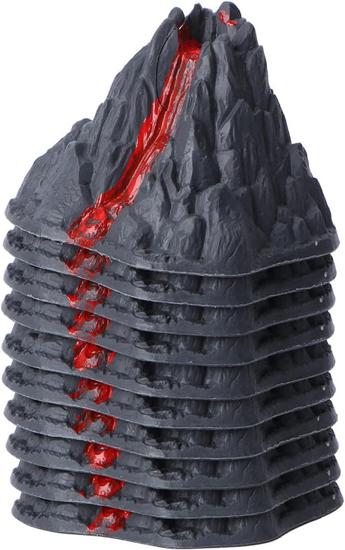 Toyvian 10pcs Volcano Toy volcano kit volcano toy birthday party supplies Volcanic Eruption Model...