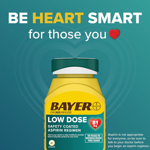 Bayer Genuine Aspirin 325 mg, Pain Reliever and Fever Reducer, Powerful Pain Relief of Headache, Muscle Pain, Minor Arthritis Pain, Back Ache, Too...