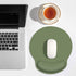 Britimes Green Mouse Pad Ergonomic Mouse Pad with Wrist Support Non-Slip Rubber Base Mousepad for Home Office Gaming Working Computers Laptop Easy...