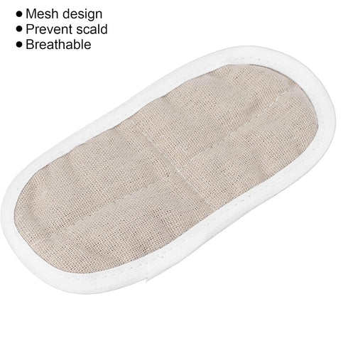 Wormwood Moxibustion Pad, Ramie Cotton Fabric Hot Compress Bag Pack Self-Heating Patches Health Care for Neck Wrist Shoulder...
