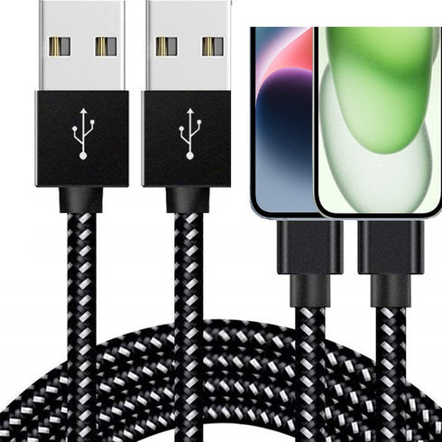 Compatible with i Phone Charger Cable 2Pack 10FT i Phone Cable Fast USB i.Phone Charging Cord for i Phone 14/13/12/11/Pro/X/Xs Max/XR /8/7/6/6S/pl...