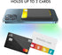 BIAJIYA Card Holder for Back of Phone for Stand MagSafe Magnetic Silicone Wallet Compatible with iPhone17/16/15/14/13/12/12 Pro/ 12 Mini/ 12 Pro M...