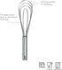 Stainless Steel Sauce Whisk, 10" - Kitchen Classic Sauce Whisks for Cooking, Blending, Mixing, Stirring, Whipping & Beating - Whisking Tool as Mix...