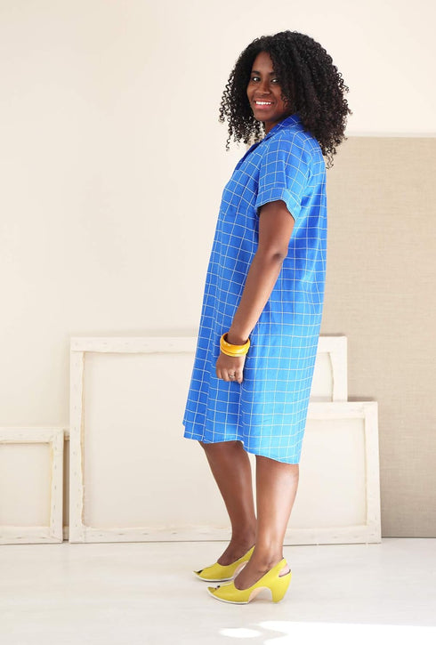 Camp Shirt + Dress Sewing Pattern...