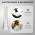 9 Pack S14 LED Replacement Bulb for Outdoor String Lights Dimmable Warm White 2700K...