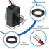 3 Pieces Dusk to Dawn Sensor for Outdoor Lighting 100-277v Photocell Sensor Photo Eye Sensor Photoelectric Switch Hardwired Post Eye Light Control...