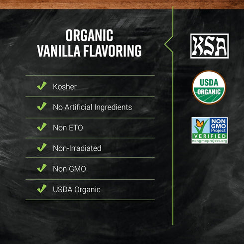 Frontier Vanilla Flavoring, Organic, 4 Fl Ounce...