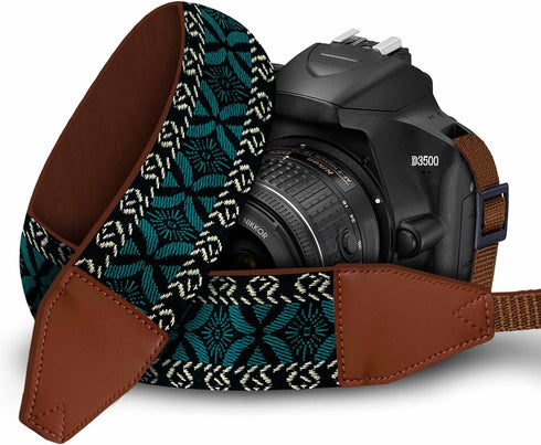 Art Tribute Camera Strap For Photographers Padded Universal Fit Neck Shoulder & Crossbody Strap Quick Release For DSLR/SLR/Mirrorless Canon Nikon ...